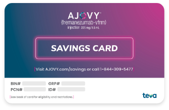 AJOVY savings card